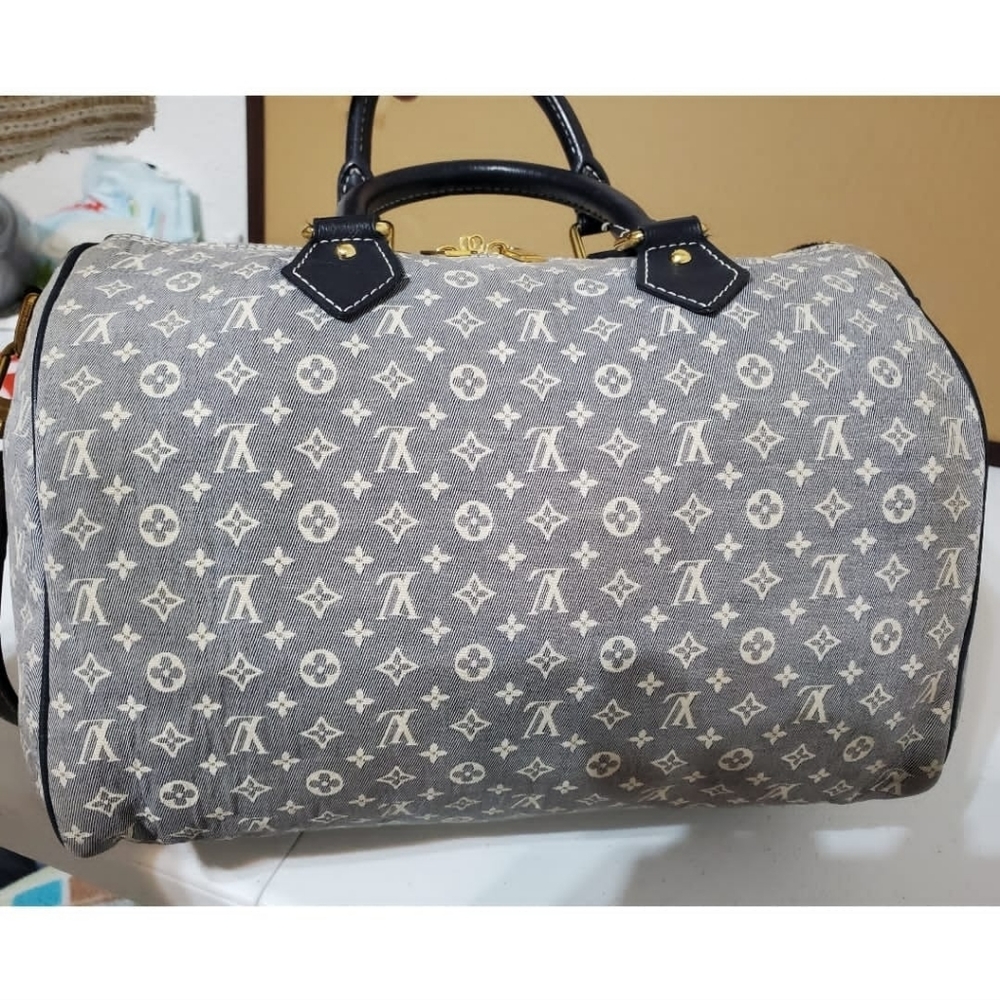 Louis Vuitton Speedy Bandouliere Bag Mini Lin 30 - Picture 6 of 12